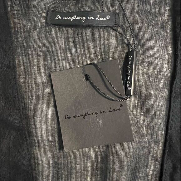 Do Everything In Love Womens Boho Floral Embroidered Kimono Top OS Whimsigoth - Picture 6 of 7